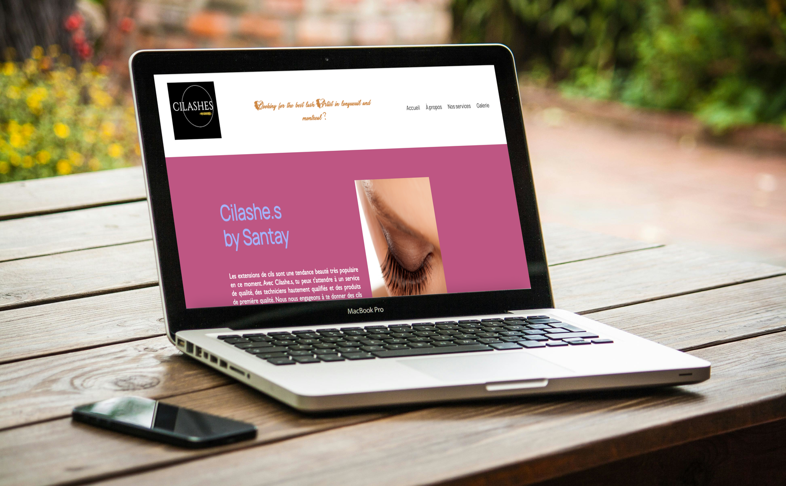 Portfolio site_cilashes