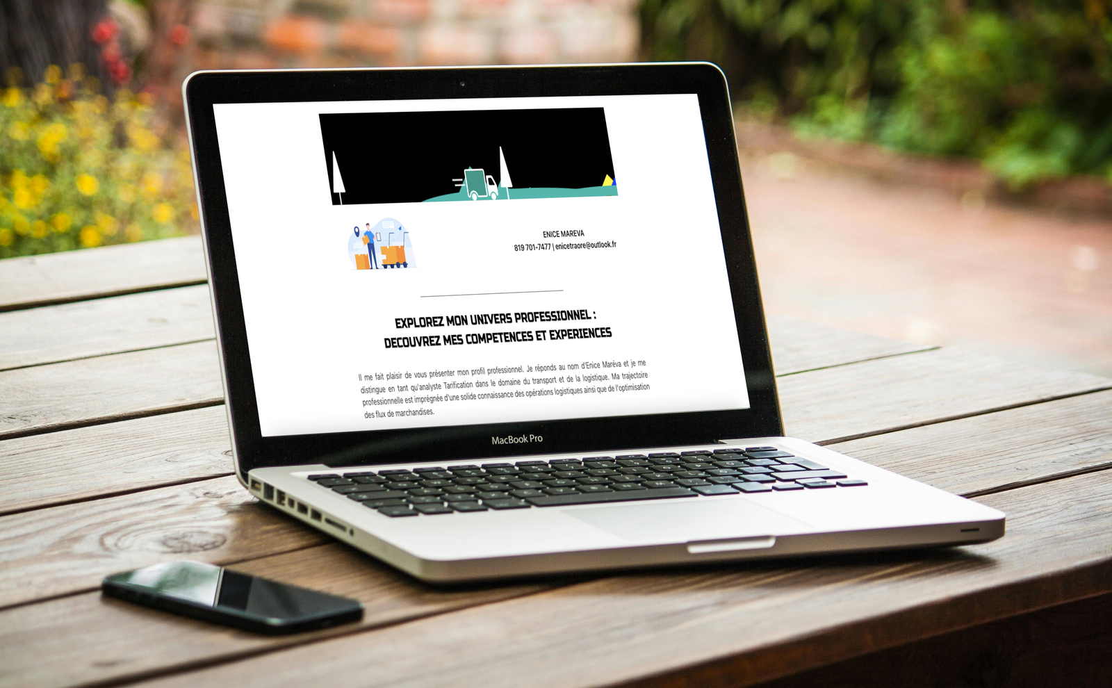 Portfolio site_ariva_CV_ENICE